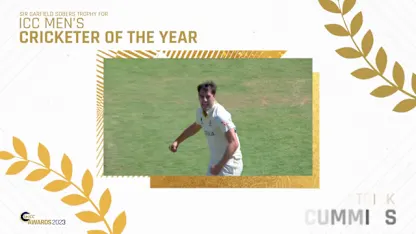 Logo of Pat Cummins - ICC Men’s Cricketer of the Year | ICC Awards 2023