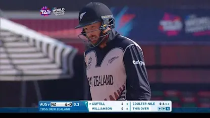 Logo of Martin Guptill Match Hero for New Zealand v AUS ICC WT20 2016