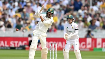 Logo of LIVE: Australia adding valuable runs with Starc closing in on 50
