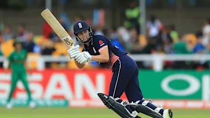Sciver was the first to reach her century in the 37th over, driving down the ground for a single to become England’s second fastest ODI centurion