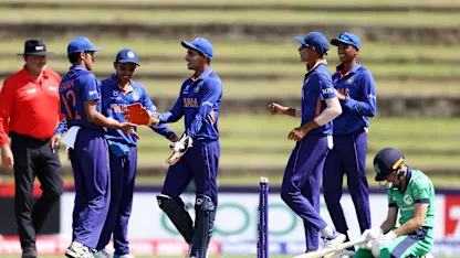Logo of Day 6 Talking Points – India's strength in depth seals last-eight spot; Teague Wyllie is the real deal