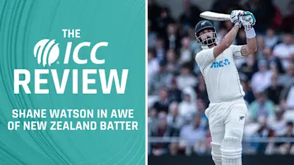 Logo of The ICC Review: Shane Watson amazed by Daryl Mitchell's impact