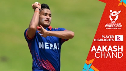 Logo of Aakash Chand POTM Highlights | U19 CWC 2024