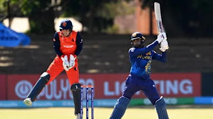 Logo of Dhananjaya de Silva smashes career-best 93 for Sri Lanka | CWC23 Qualifier