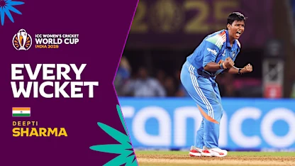 Every Deepti Sharma wicket | Player Highlights | CWC25