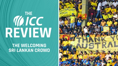Logo of The welcoming Sri Lankan crowd | The ICC Review