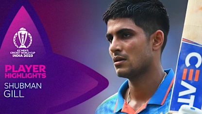 Logo of Shubman Gill hits form with 92 | CWC23