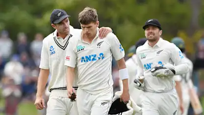 Logo of Injury forces New Zealand into squad re-shuffle ahead of India series