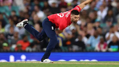 Logo of Fast and fearsome Mark Wood | T20WC 2022