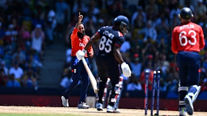 Adil Rashid bamboozles with the googly | USA v ENG | T20WC 2024