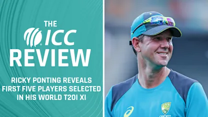 Logo of Ricky Ponting’s first five players for World T20I XI | ICC Review