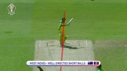 CWC19: AUS v WI - West Indies' well directed short balls 