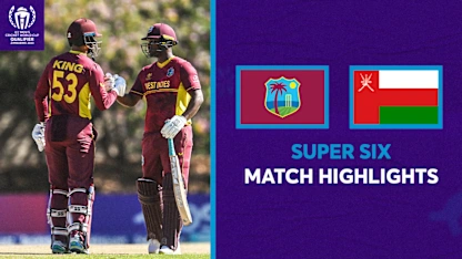 Logo of West Indies chase down Oman to seal first Super Six victory | CWC23 Qualifier