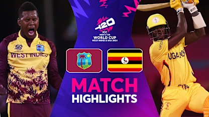 Logo of Total domination from West Indies in Guyana | Match Highlights | T20WC 2024