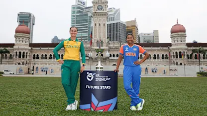 Logo of Unbeaten heavyweights India and South Africa lock horns in the U19WC 2025 Final