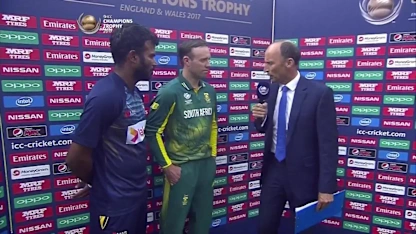 CAPTAIN'S INTERVIEW: de Villiers and Tharanga