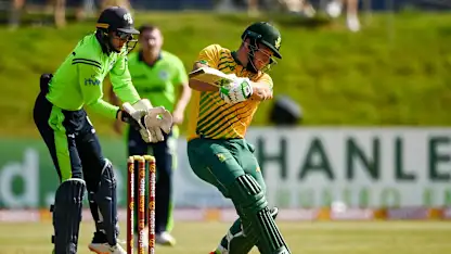 Logo of Miller blitz lifts South Africa to series win