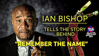 Logo of Ian Bishop reveals the story behind 'Remember the Name'