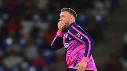 Logo of Watt bowls an absolute jaffa to clean up Maxwell | T20WC 2024