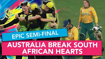 WT20WC: Relive Australia's thrilling semi-final win