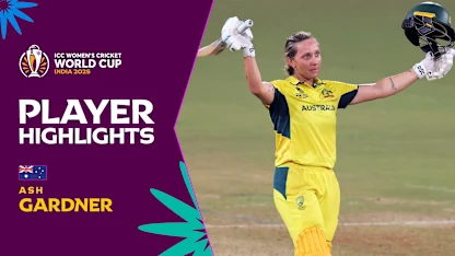 Ash Gardner's impeccable ton | Player Highlights | CWC25