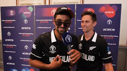 Logo of CWC19: New Zealand media session – The Kiwis know how to jam! 