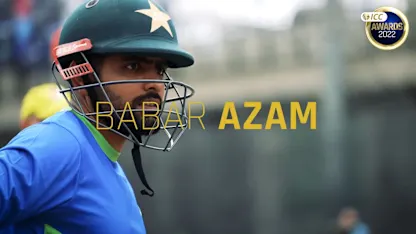 Logo of Babar Azam named ICC Men's ODI Cricketer of the Year 2022