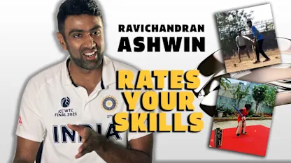 Logo of R Ashwin rates your skills