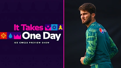 Logo of Pakistan and Bangladesh desperate to snap record losing streaks | It Takes One Day: Episode 31 | CWC23