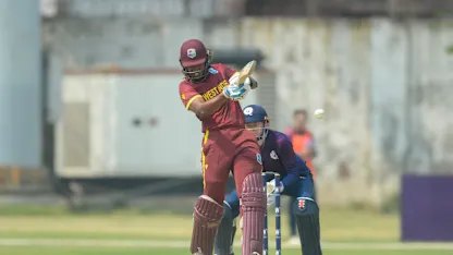 Logo of Hayley Matthew scores a fighting ton | WCWCQ 2025
