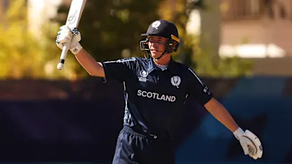 Logo of Young gun McMullen making immediate impact for Scotland | CWC23 Qualifier
