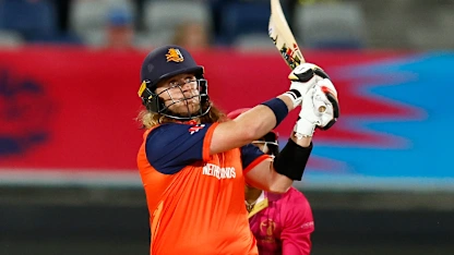 Logo of Netherlands opener and DJ Max O'Dowd on mixing sixes and bangers | T20WC 2022