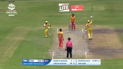 Logo of Uganda upset Zimbabwe | Match Highlights | T20WC 2024 Africa Qualifier