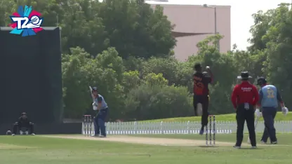T20WCQ: PNG v Nam – Highlights of PNG's 81-run win over Namibia