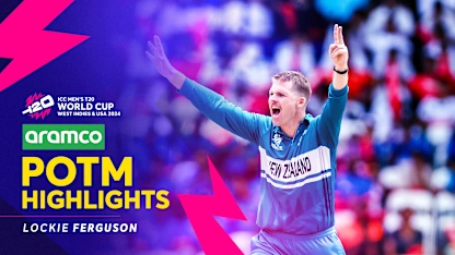 Lockie Ferguson bowls four maidens in remarkable display | NZvPNG | POTM Highlights | T20WC 2024