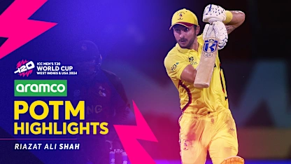 Riazat Ali Shah's patient knock gives Uganda their maiden T20 WC win | POTM Highlights | T20WC 2024