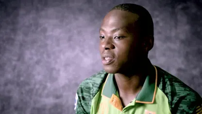 Logo of CWC19: Kagiso Rabada - leader of South Africa's attack