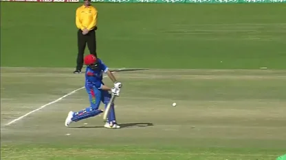 Nabi departs for 11, caught by McBrine off Singh
