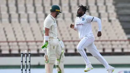 Logo of West Indies fight back with late wickets after Markram, de Zorzi knocks