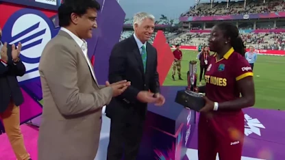 Logo of ICC WT20 2016 Lookback - Stafanie Taylor