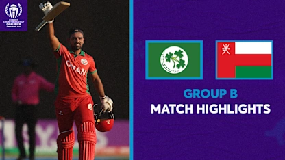 Logo of Oman stun Ireland in record run-chase | CWC23 Qualifier