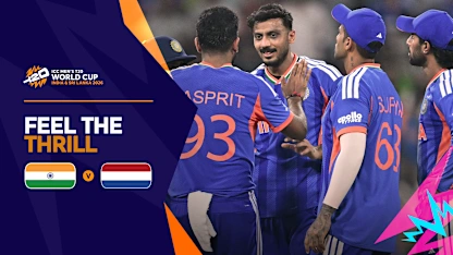 India v Netherlands | Feel The Thrill | T20WC 2026
