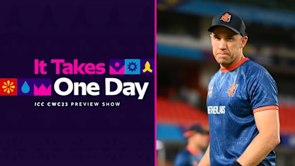 Logo of Netherlands seek first win against unbeaten South Africa | It Takes One Day: Episode 15 | CWC23