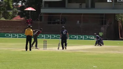 Logo of Matthew Cross hits a 114 to help Scotland to 322 against UAE