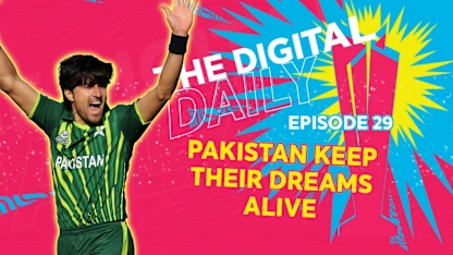 Logo of Pakistan keep hopes alive with win over Netherlands | Digital Daily: Episode 29 | T20WC 2022