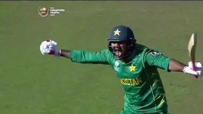 #CT17 PAK v SL - Pakistan winning moment