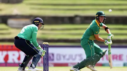 Logo of Dewald Brevis shines again | SA v IRE | ICC U19 Men’s CWC 2022