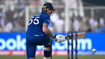 Logo of Stokes makes Shaheen pay for dropped catch | CWC23