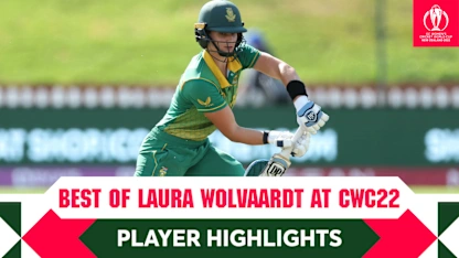 Logo of The best of Laura Wolvaardt | CWC22