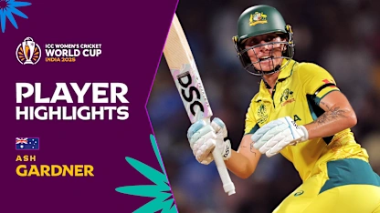 Ash Gardner's powerful knock | Player Highlights | CWC25